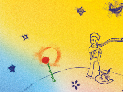 Фото Песочное шоу Маленький принц