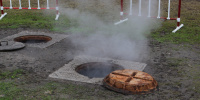 В Колпинском районе Петербурга завершили ремонт теплотрассы