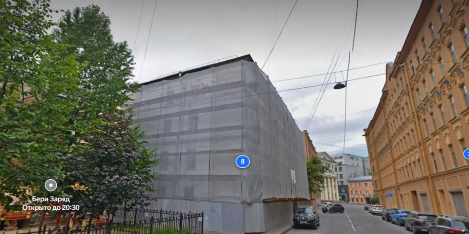 Фасады на Провиантской улице вернули исторические цвета и декор