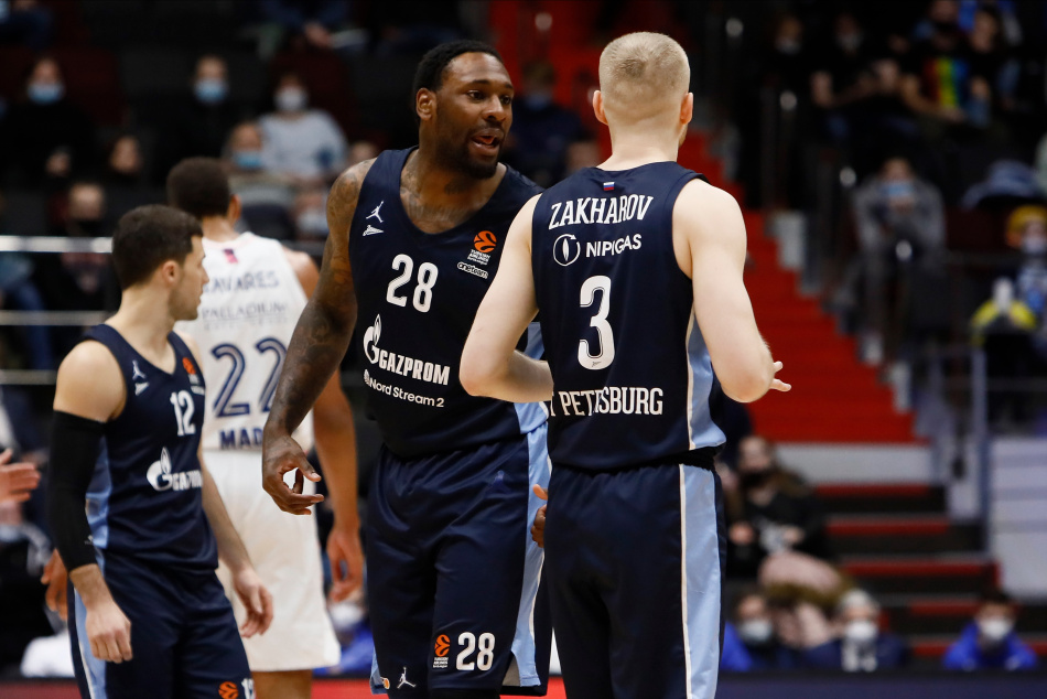 Американский баскетболист с опытом НБА присоединился к петербургскому «Зениту»