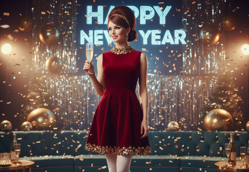 Пять способов добавить стиль 60-х в праздничный гардероб этой зимой