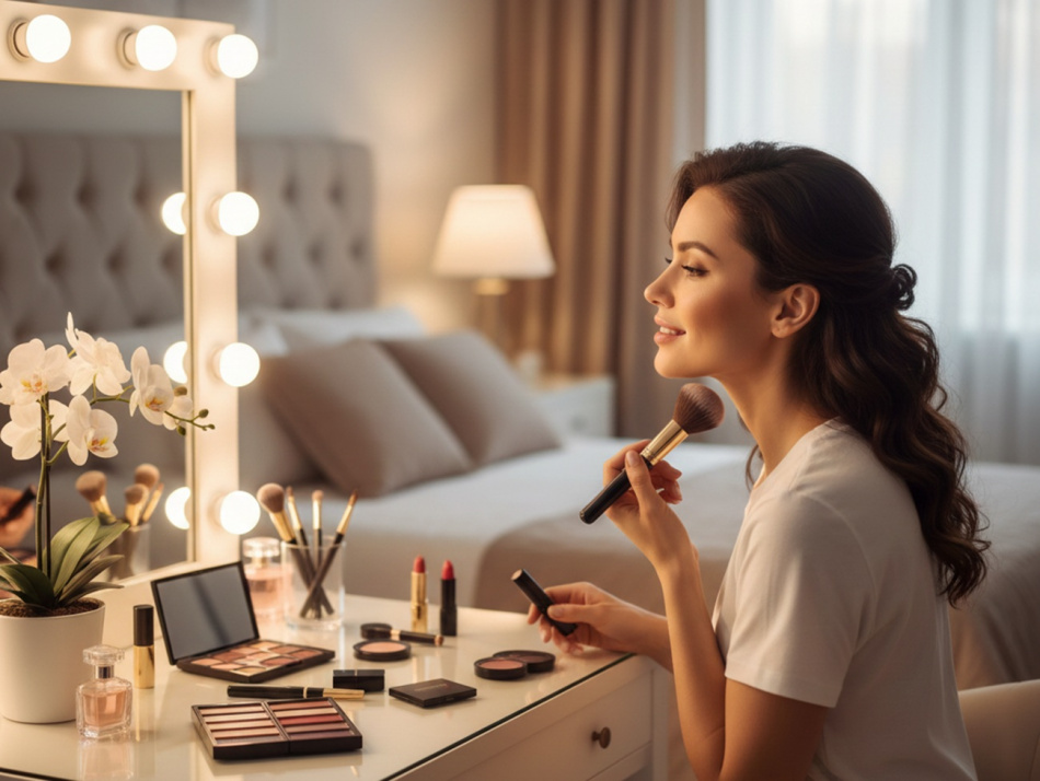 Как сделать взгляд свежим за минуту: секретный прием от визажиста для осени