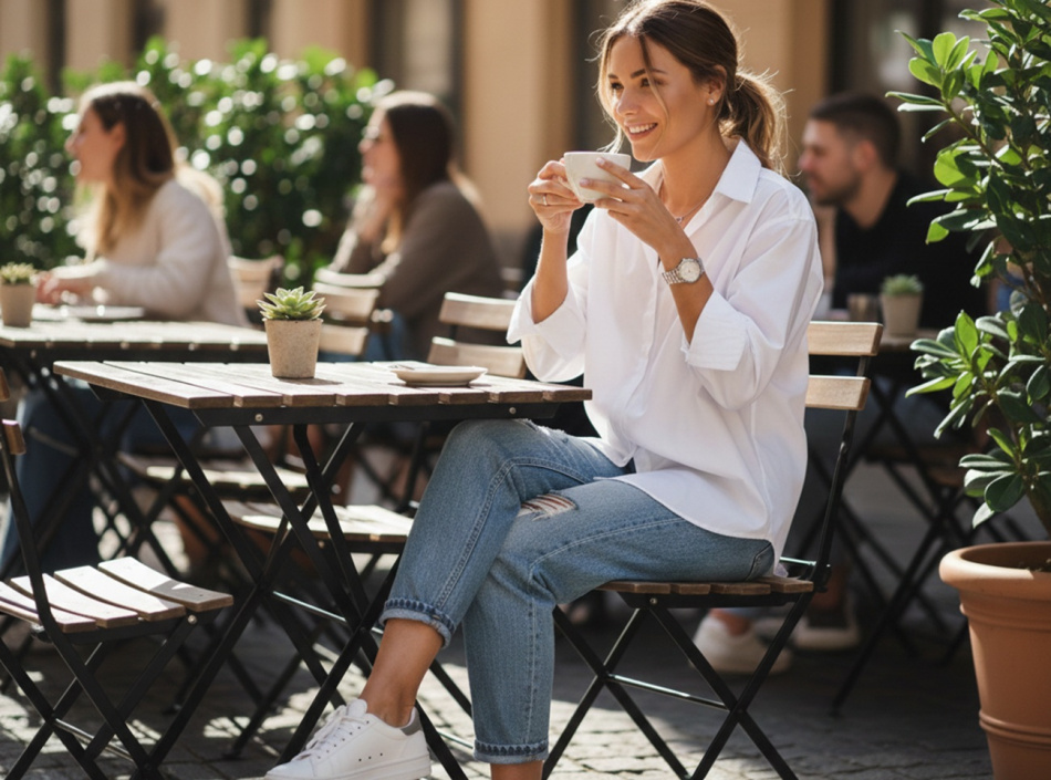 Почему в Лос-Анджелесе коричневые лоферы с джинсами смотрятся лучше черных