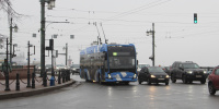 В новогоднюю ночь изменится движение автобусов и троллейбусов в центре Петербурга