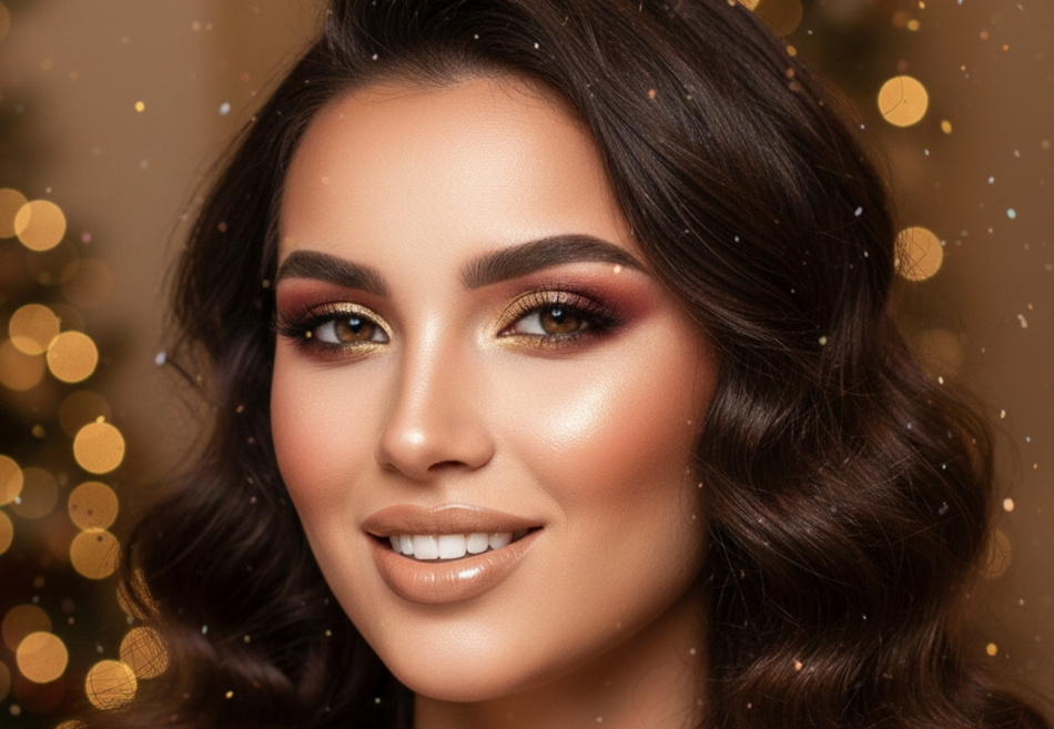 Главные тренды макияжа к Новому году 2026: сияние, объем и натуральность