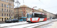 Со вторника изменится движение трамваев на Куйбышева и Энгельса в Петербурге