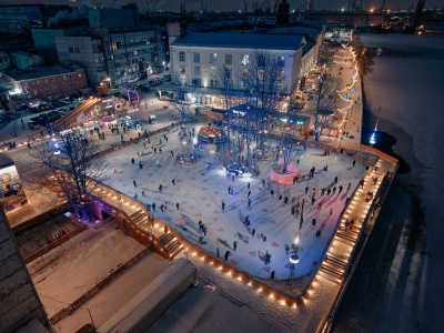 Фото Каток у моря