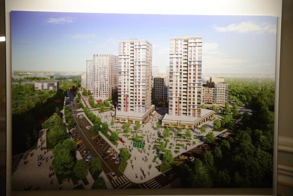 В Петербурге открыли экспозицию новых проектов планировки в трех районах города