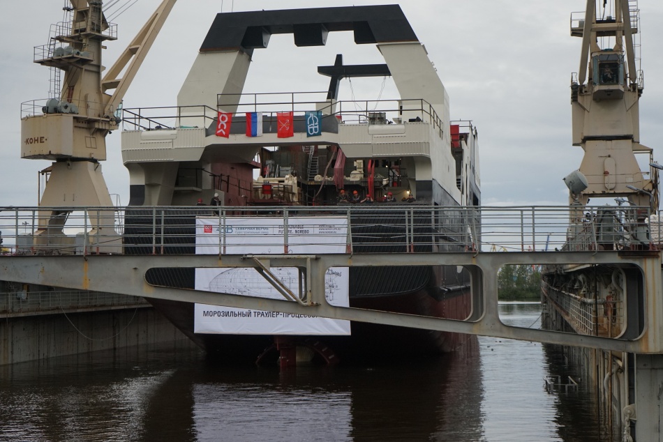 На Балтике стартовали испытания нового траулера стоимостью 4 млрд рублей