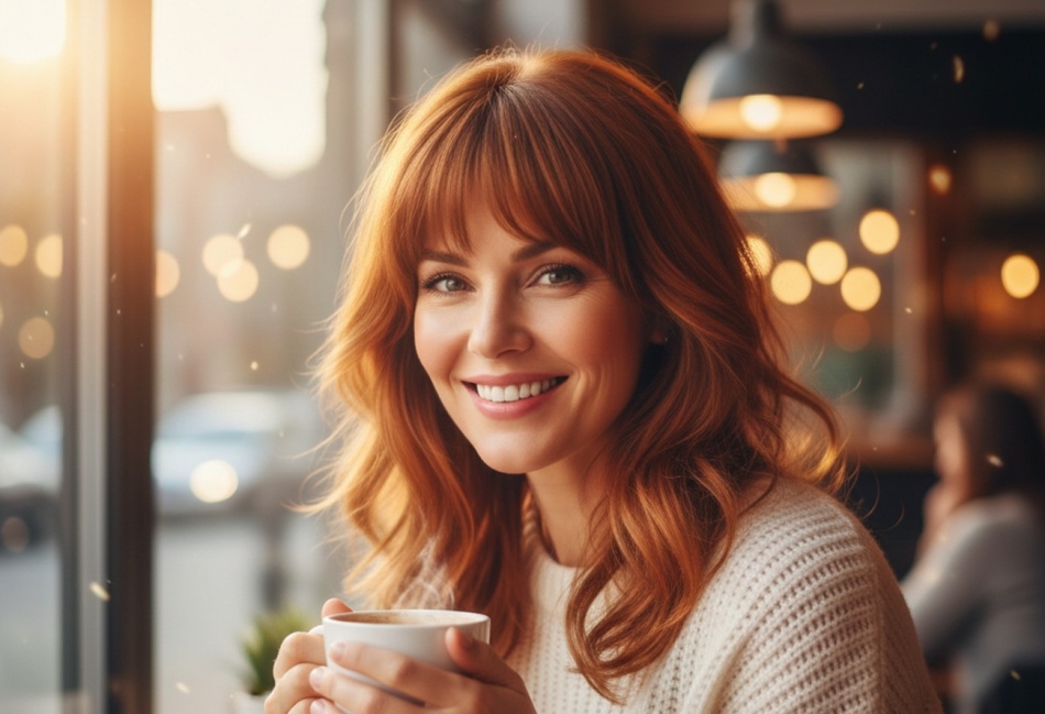 Парикмахер раскрыла секрет укладки челки для визуального омоложения лица