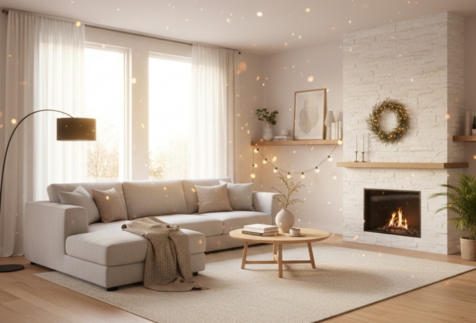 Интерьеры 2026 года: как природа и технологии меняют облик домов