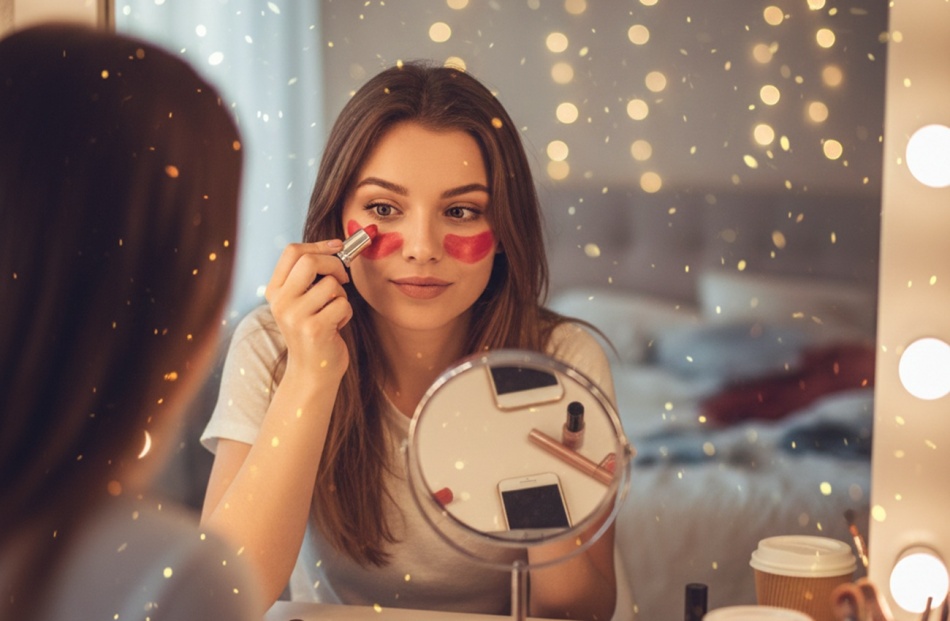 Визажисты раскрыли секрет: как матовая помада заменяет корректор для зоны под глазами