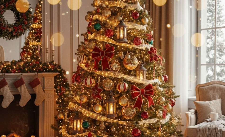 Три главных тренда для новогодней елки 2025: как украсить стильно