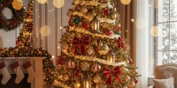 Три главных тренда для новогодней елки 2025: как украсить стильно