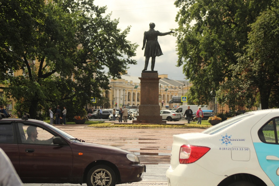 Восстановление памятника Пушкину на Площади Искусств выходит на финальный этап