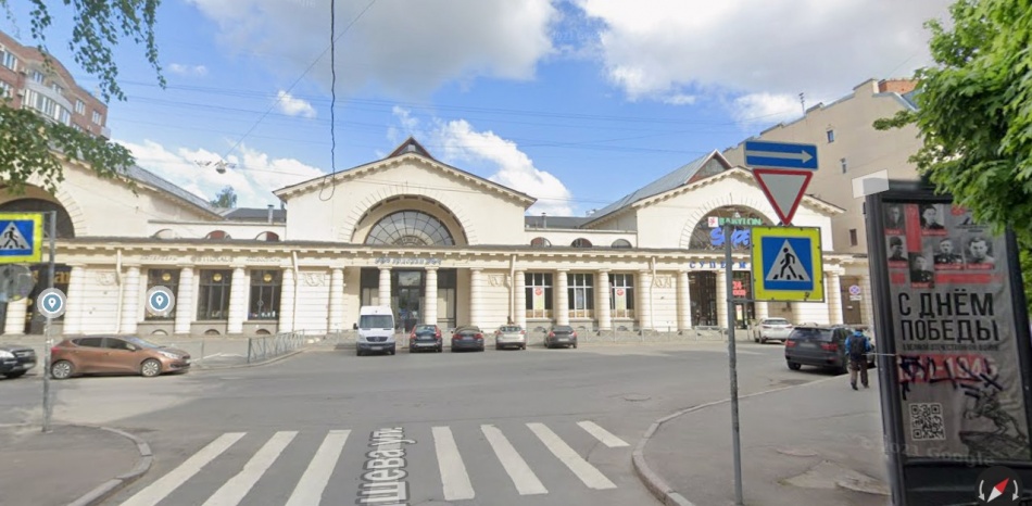 Здание Приморского рынка на Петроградской стороне стало памятником региона