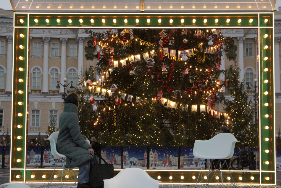 Пятая «Новогодняя почта» откроется на Дворцовой площади в декабре 2025 года