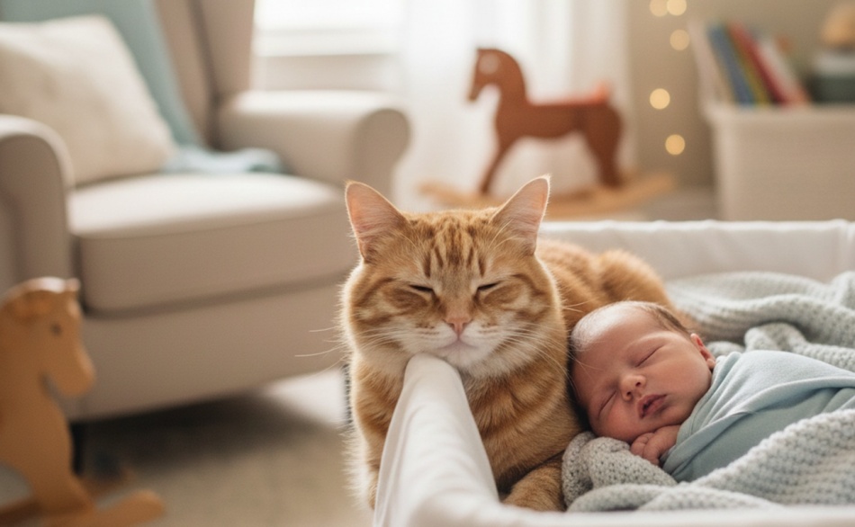Как подготовить домашних животных к появлению новорожденного в семье