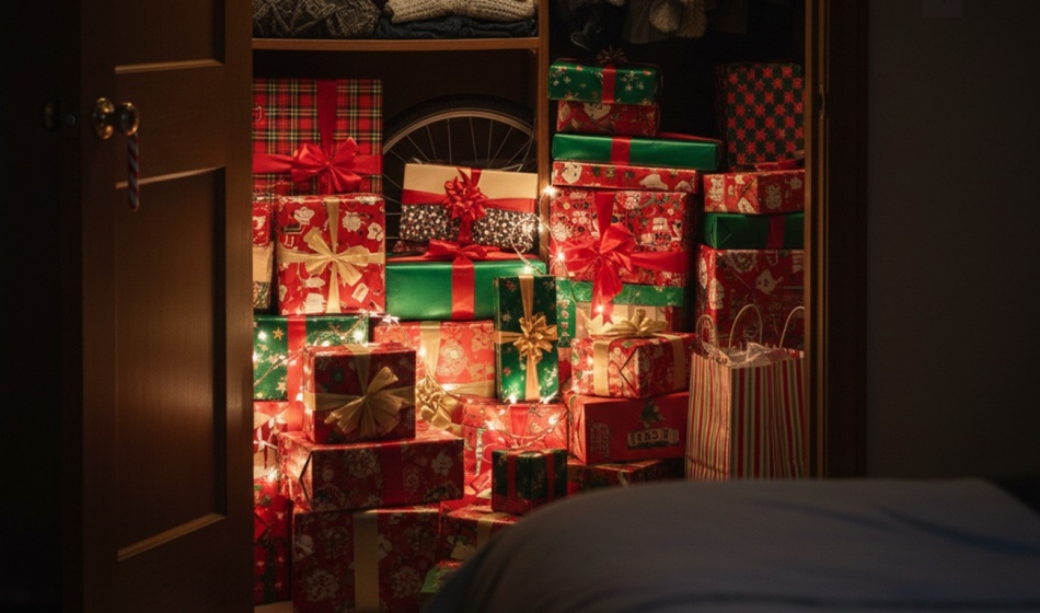 Где спрятать новогодний подарок, чтобы его не нашли раньше времени