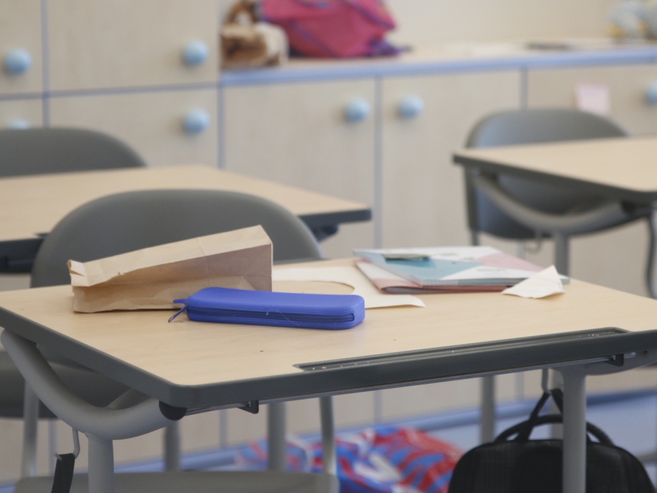 В петербургской школе обрушился подвесной потолок во время занятий