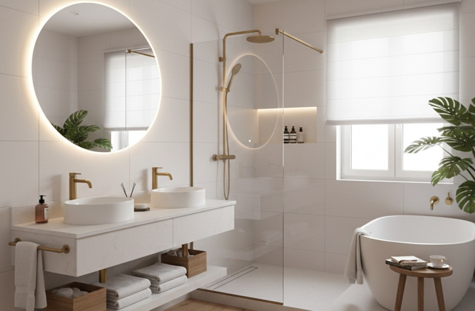 Какие тренды в оформлении ванных комнат будут главными в 2026 году