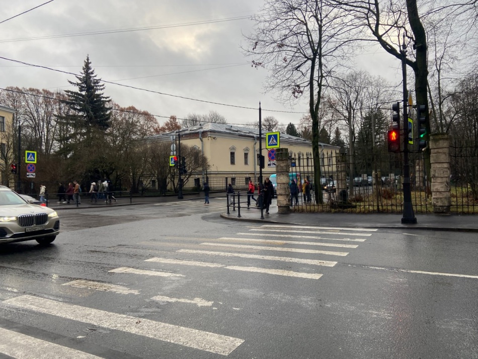 На пересечении Аптекарского и Профессора Попова заработал новый светофор