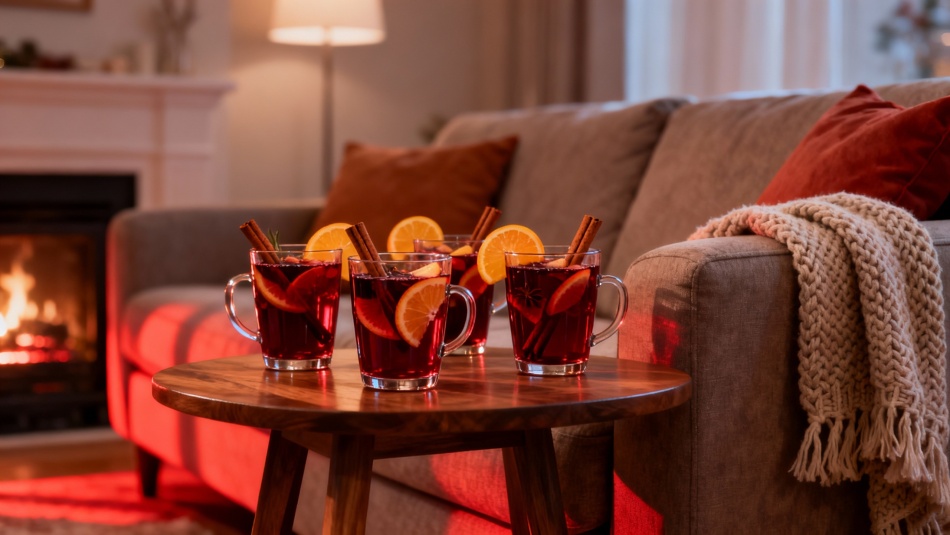 Лучшие зимние напитки для уютных вечеров: глинтвейн, сбитень, горячий шоколад и другие рецепты