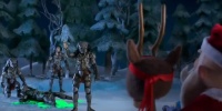 Хищник против оленей Санты: необычный рождественский мультфильм удивил зрителей