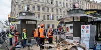 В Петербурге начали принудительно демонтировать нелегальные объекты на Дальневосточном