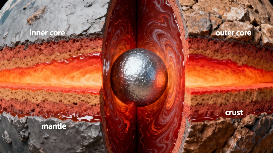Ученые впервые зафиксировали уникальное состояние вещества в ядре Земли