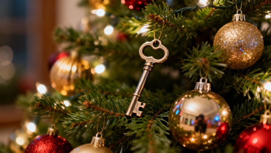 Почему стоит повесить ключ на елку в Новый год 2026: символ удачи и перемен