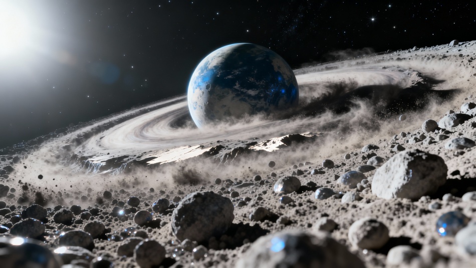 Астрономы впервые зафиксировали рождение планеты внутри кольца пыли