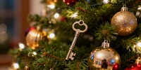 Почему стоит повесить ключ на елку в Новый год 2026: символ удачи и перемен