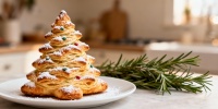 Как приготовить праздничную «елочку» из слоеного теста за полчаса
