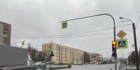 На Обуховской Обороны внедрили умные светофоры для оптимизации движения