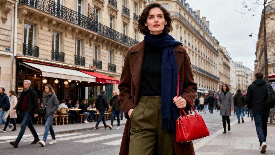 Пять модных сочетаний с шоколадным цветом по-французски: как носить главный оттенок сезона