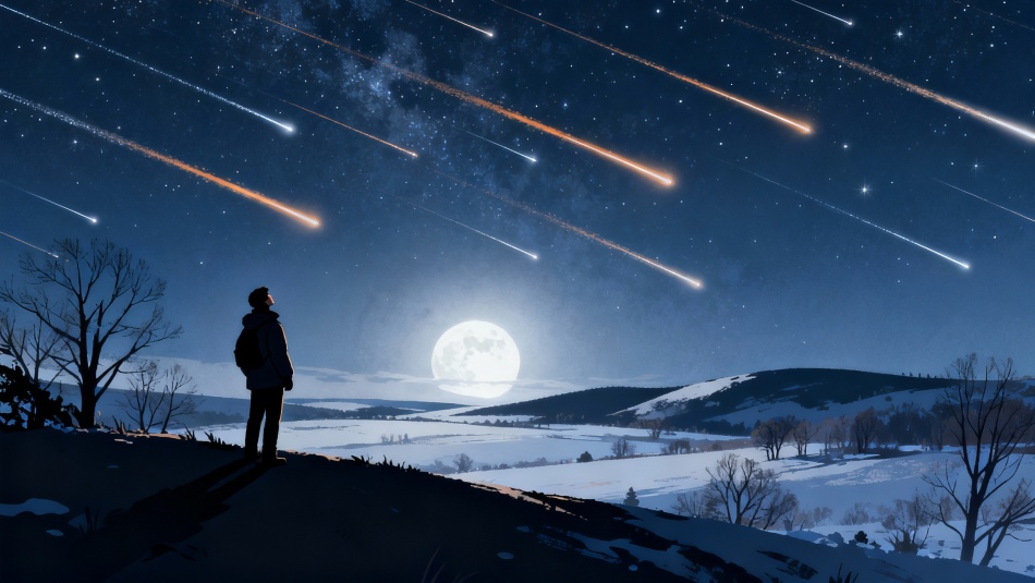 Метеорный поток Квадрантиды в 2026 году пройдет мимо наблюдателей из-за неудачного времени