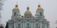 В Петербурге обновили подсветку Николо-Богоявленского Морского собора