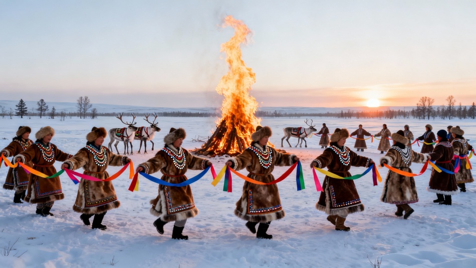 Как на Колыме встречают корякский Новый год Туйгивин и благодарят духов