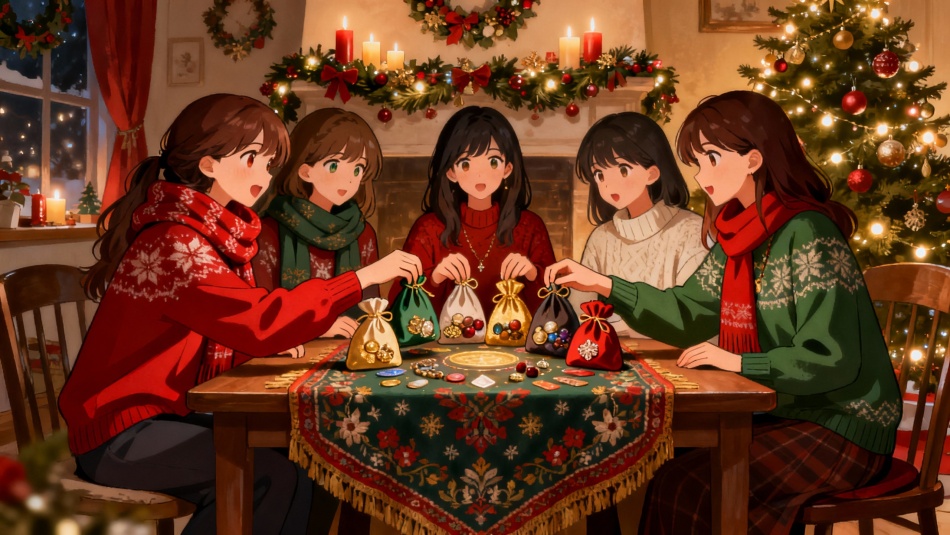 Святочные гадания 2026: как мешочек с предметами предскажет твое будущее