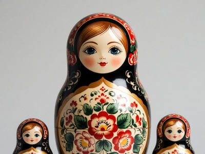 Фото Мастер-класс Роспись снежной Матрёшки. Зимнее настроение