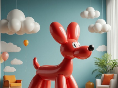 Фото Мастер-класс Роспись собачки Ballon Dog в ресторане Be Italian