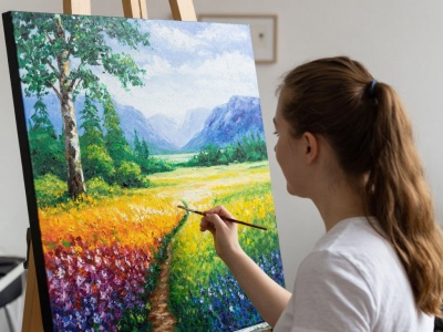 Фото Арт-вечеринка Artvibes. Рисуем акрилом на холсте в ресторане Be Italian