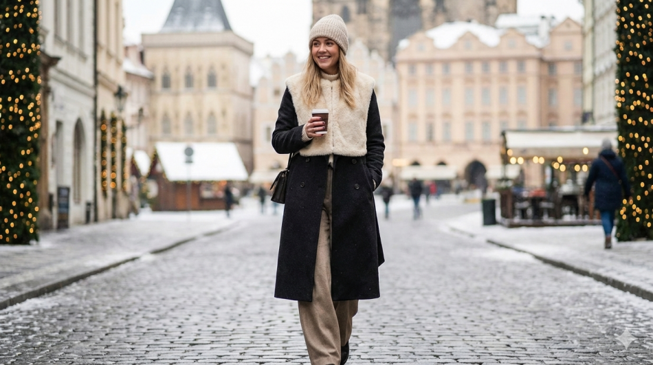 Манишки из искусственного меха: главный зимний тренд для стильных и практичных