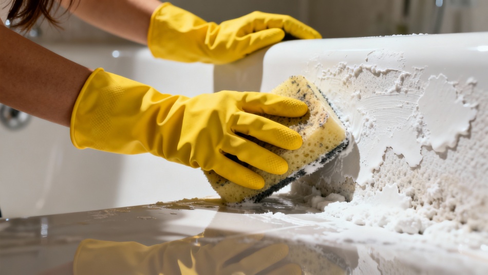 Лайфхак для ванной: как за пару минут убрать известковый налет без дорогих средств