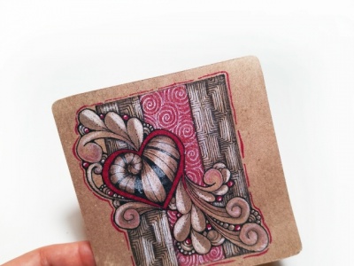 Фото Мастер-класс Дзен Валентинка