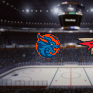 Хоккейный матч "Шанхай Дрэгонс - Авангард"