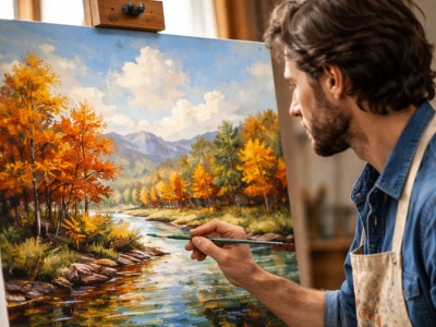 Фото Мастер-класс Живопись маслом