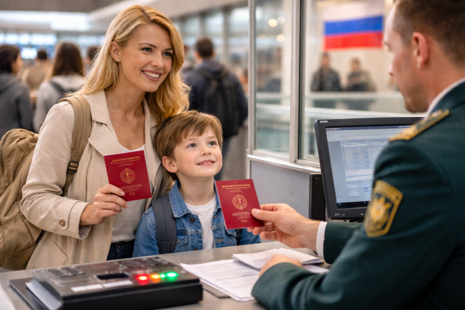 С 2026 года детям для возвращения в Россию потребуется загранпаспорт