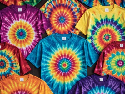 Фото Мастер-класс Роспись футболки в технике тай-дай